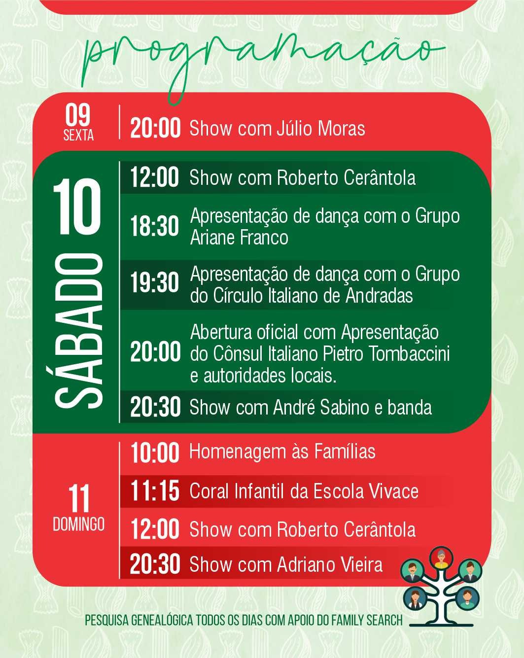 X festa 'Italia per sempre'